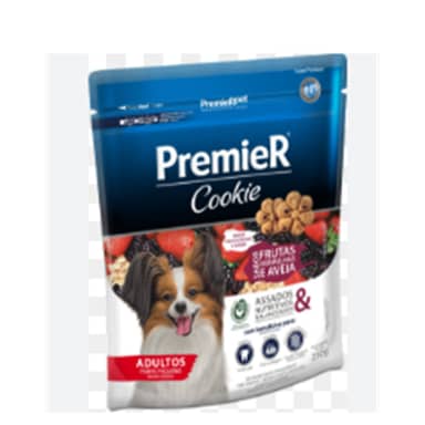 PREMIER COOKIE DOG FRU ROJO&AVE * 250 gr
