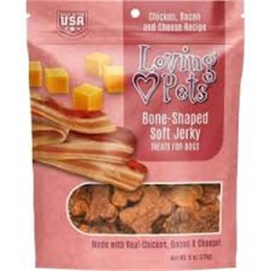 SNACK DOG JERKY POLLO&QUESO HUESO*170gr