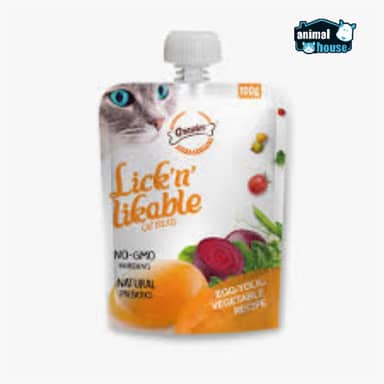 LICKN LIKABLE EGG-YOL & VEGETA * 100 gr
