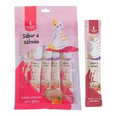 SNACK CREMOSO PARA GATOS SALMON * 75 gr