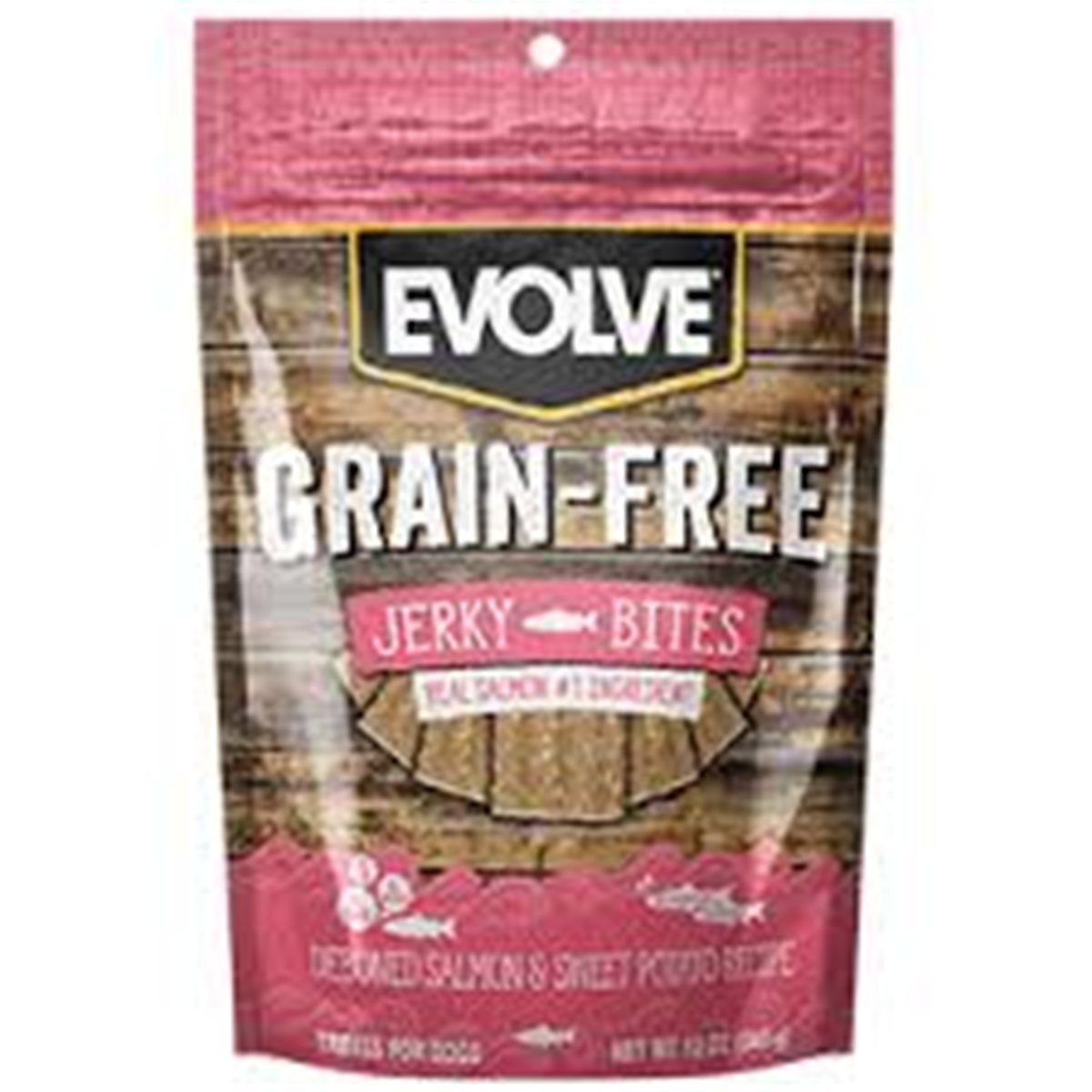 EVOLVE DOG SNACK GRAIN FREE SALMON 340gr